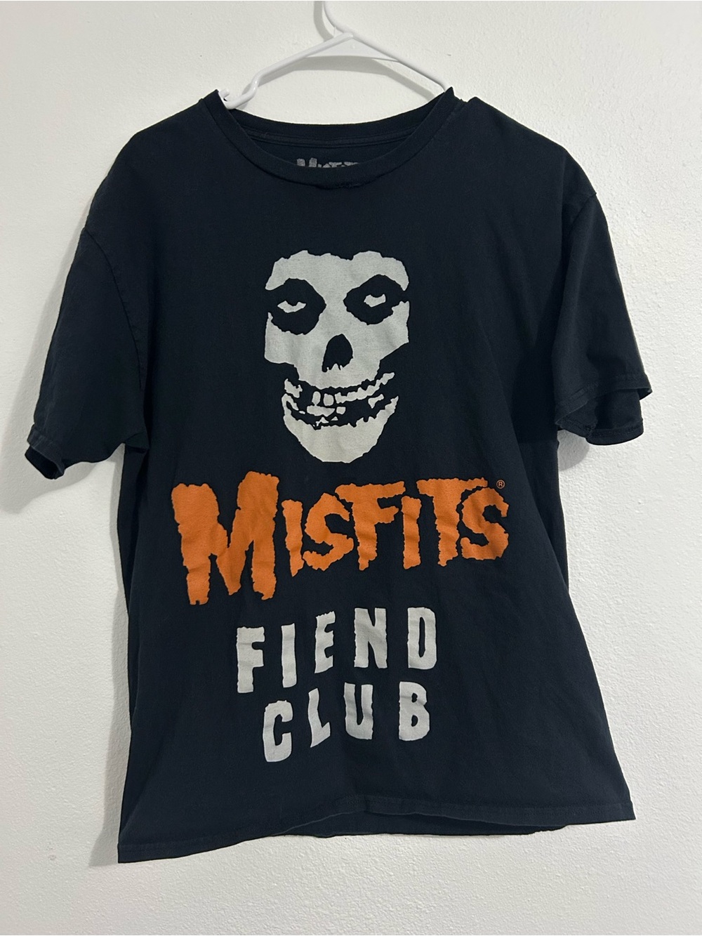 Fiend Club Graphic Tee - Black/Orange